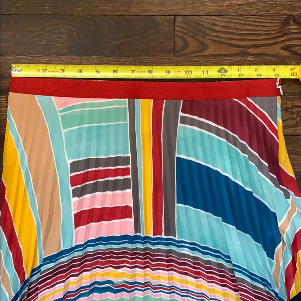 LOFT Colorful Patchwork Midi Skirt - Picture 6 of 6